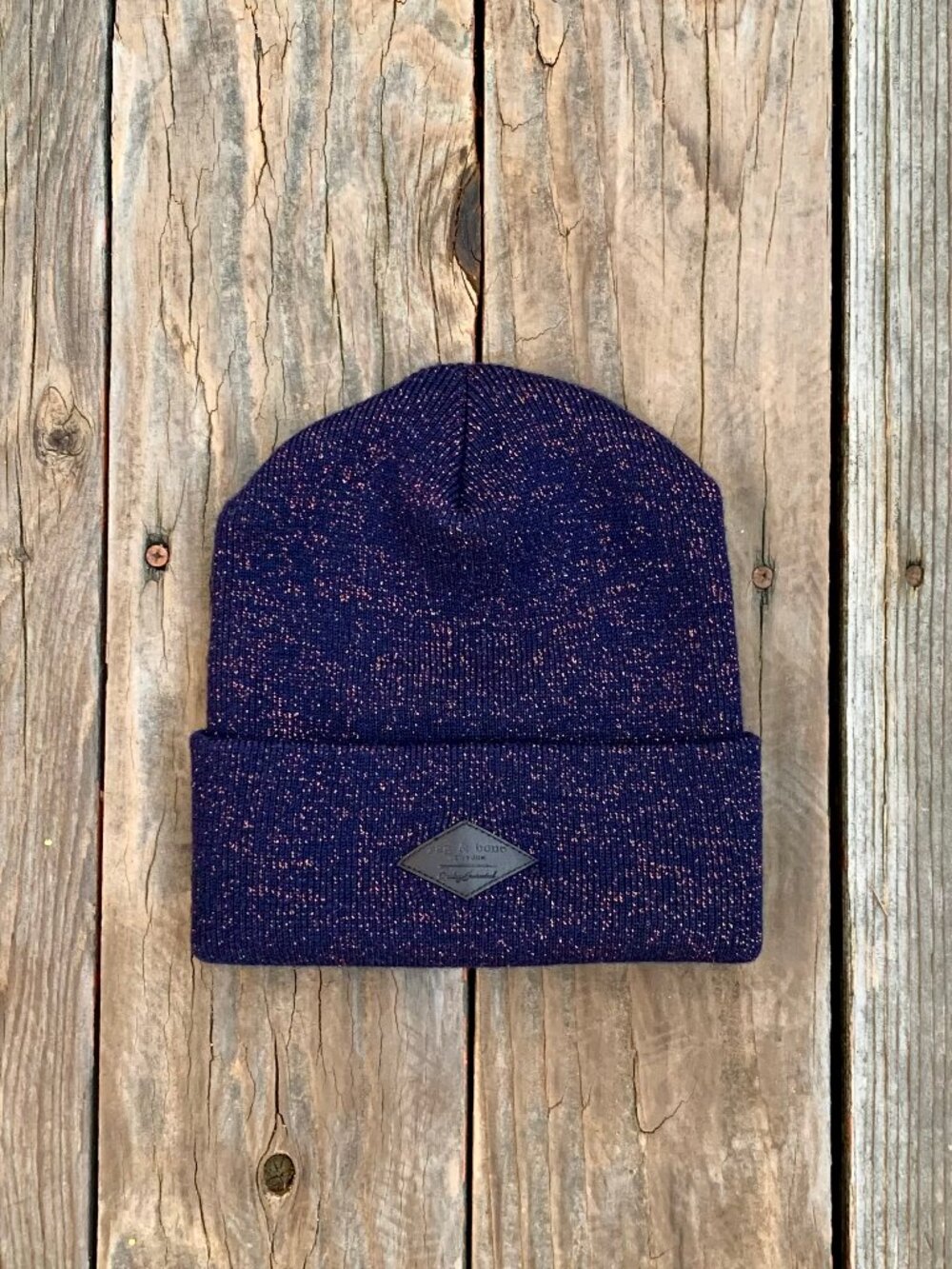 Rag & Bone executive navy copper beanie